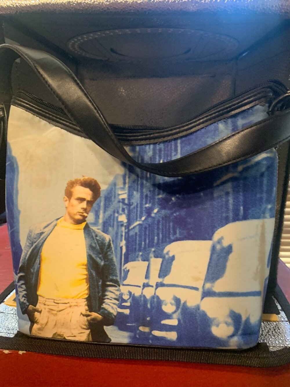 James Dean Single Strap Shoulder Bag  SELLING AS IS